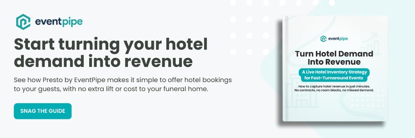 hotel booking funeral home software